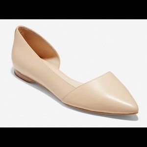 Cole Haan Bambra Skimmer Nude Leather Size 10